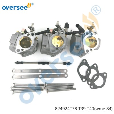 824924T38 T39 T40 CARBURETOR ASSY WME-84 For Mercury 65-75HP