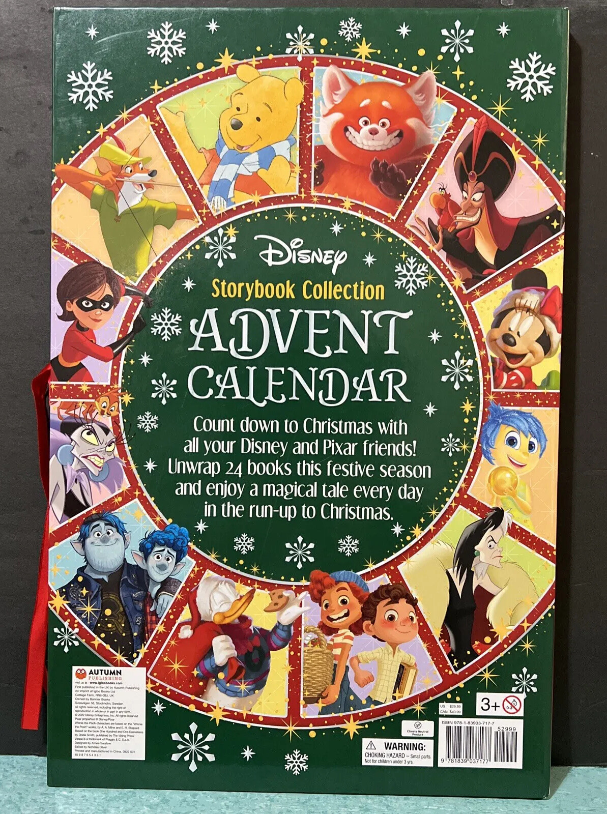 Disney Storybook Collection Christmas Advent Calendar - 24 Mini Books - NEW  | eBay