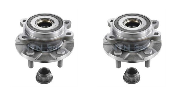 SNR 2X Radnabe Radlagersatz Vorderachse FüR Toyota RAV 4 IV A4 WWA4 AVA4 ZSA4-image