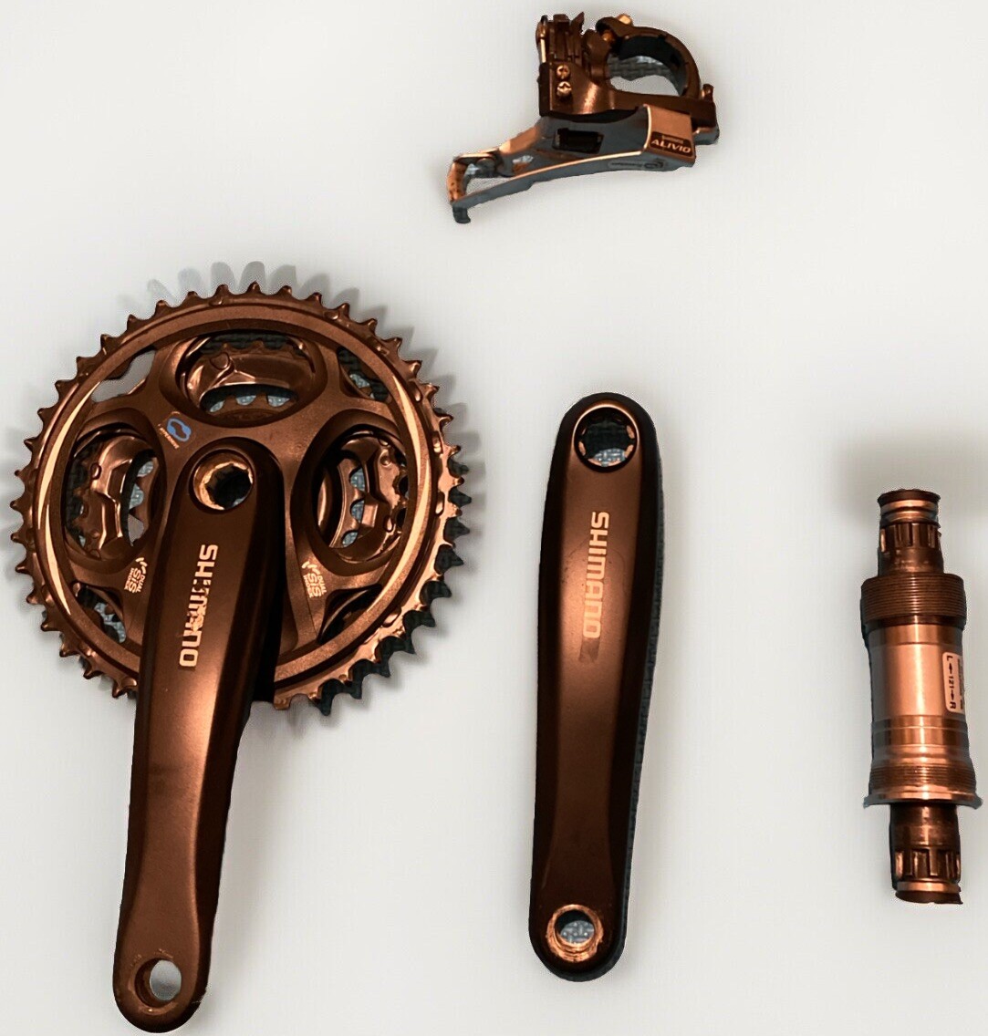 Bike Crank Arm Shimano Alivio 3x Crankset Shimano M311 3X Crankset