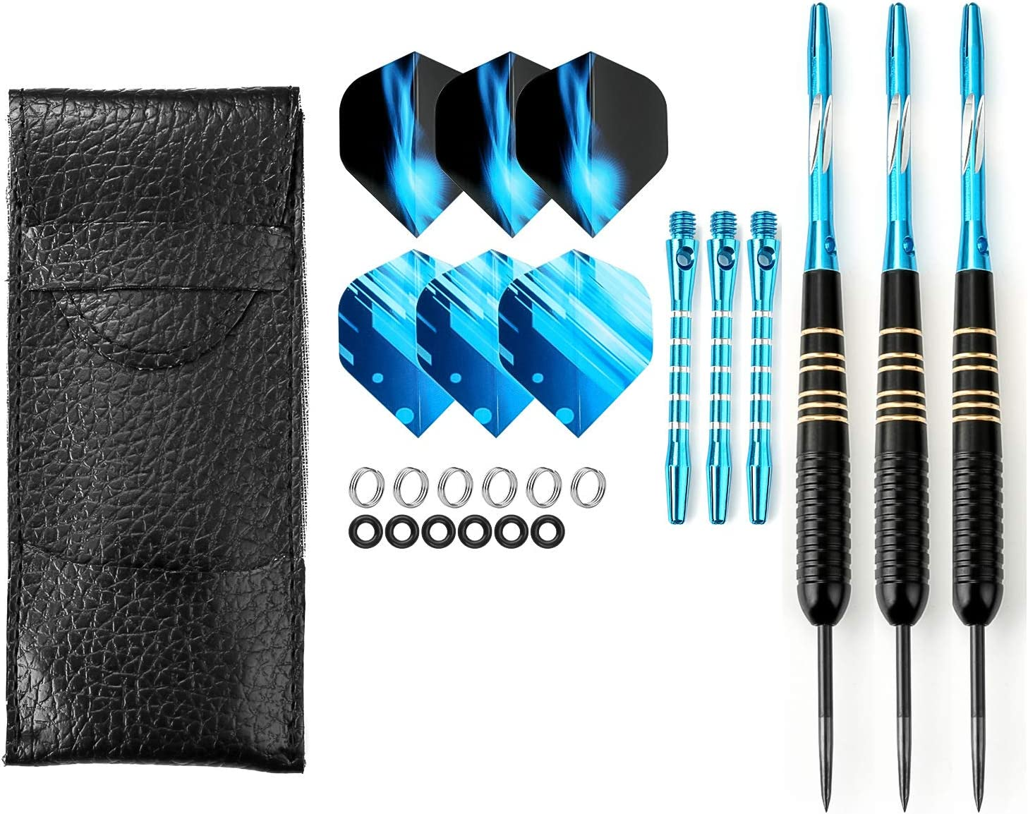 2 Stück Dartpfeil Halterung - Mini Dartscheibe Ständer Schwarz