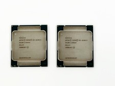  Lot of 2 Intel Xeon E5-2630 V3 - 2.40GHz 8 Core / 16 Thread Processor