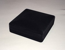 Necklace Earrings Black Velvet Jewellery Presentation Display Case Box