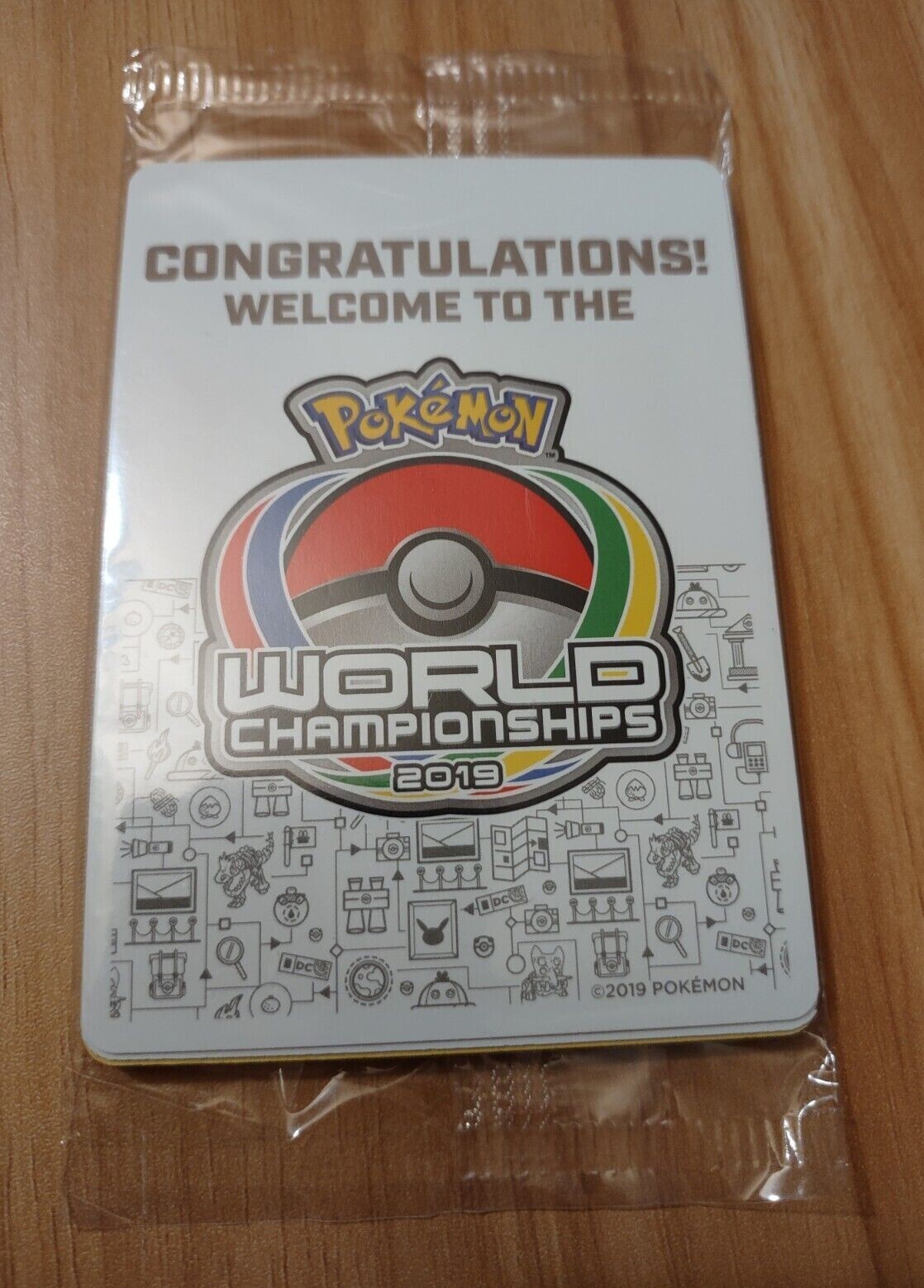 Pokemon Worlds 2019 NM Near Mint Champions Festival SM231 Promo Card Sealed Pack