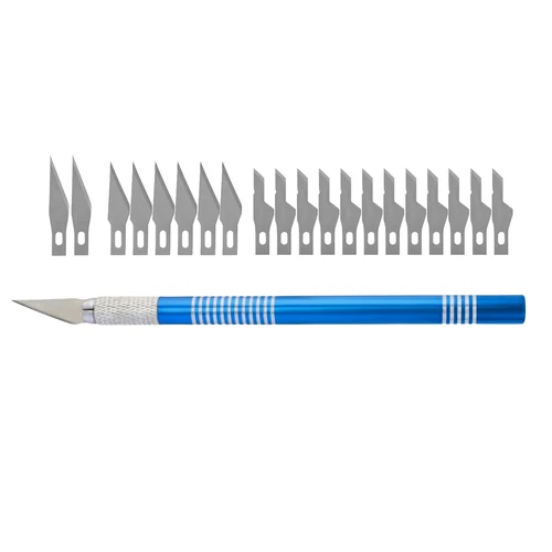 Corintian Bastelmesser Skalpell Set mit 20 Ersatzklingen Cuttermesser