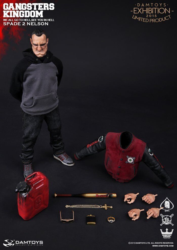 New Damtoys Gk002ex 1/6 Gangsters Kingdom Spade 2 Nelson Special