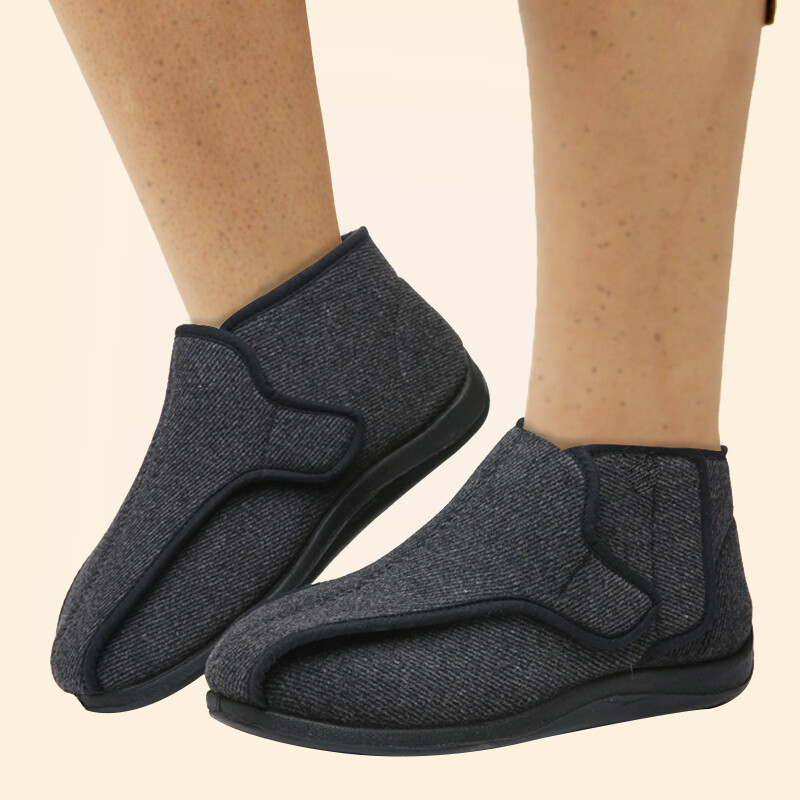 Zapatos cómodos para mujer y hombre ancho ajustable top para pies planos hinchados