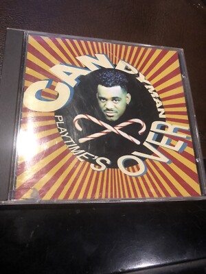 CANDYMAN PLAYTIME'S OVER CD 1991 RARE -  Rap Hip Hop