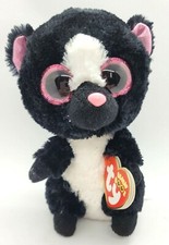 Beanie Boo FLORA the SKUNK 6" Plush RARE very cute
