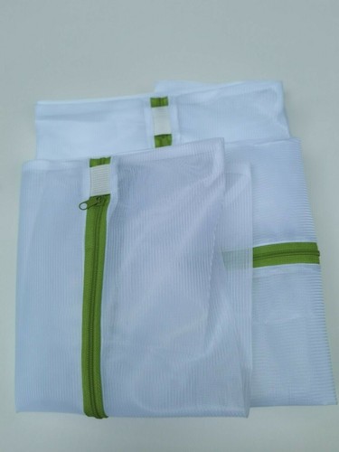 6 Var size Laundry Bags w Zippered Mesh for Delicate Lingerie/Sweaters/Socks - Picture 13 of 16