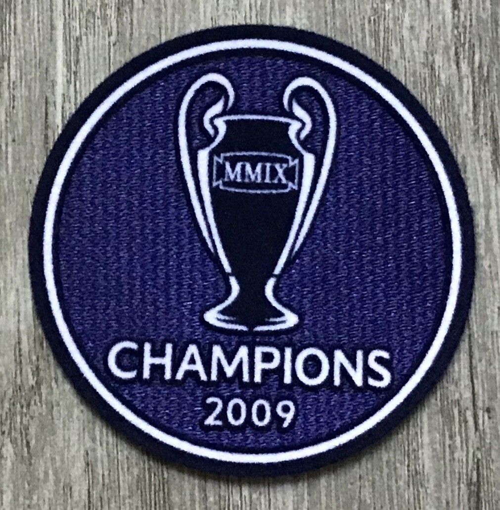 Champions League Winner 2009 BARCELONA MESSI XAVI Patches Badges