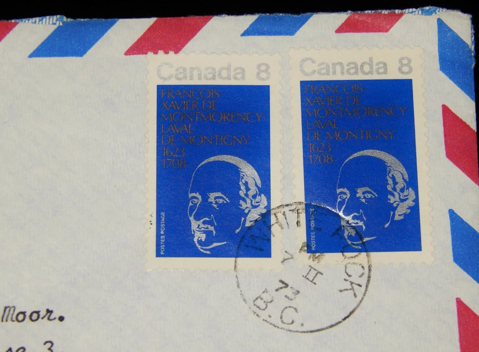 Vintage Cover,1973,WHITE ROCK, BC,CANADA,St Francis Xavier,Roman Catholic Bishop - Image 2 of 2