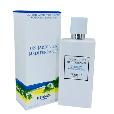NEW Hermes UN JARDIN EN MEDITERRANEE Moisturizing Body Lotion 6.5oz