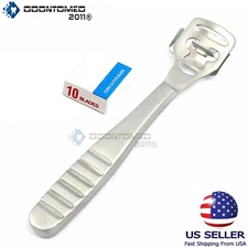 Stainless Steel Hard Skin Corn Remover Cutter Shaver Pedicure Foot Tool