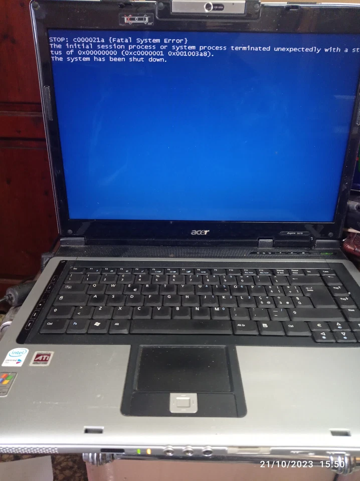 PC Computer Notebook ACER Intel Core Duo WINDOWS 15,4 " - Immagine 2 di 4