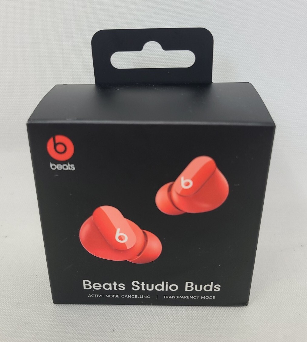 Beats by Dr. Dre Studio Buds Wireless Earbuds - Red. New- Factory
