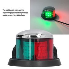 Boat Navigation Light 12LED 12V Marine Position Lamp Red Green Signal Light US