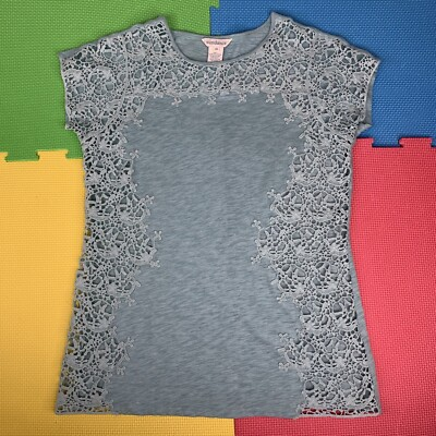 #ad #ad Sundance Women#x27;s XS Crochet Lace Lily Paramour Short Sleeve Boho Top Crochet $11.98