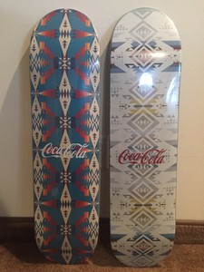 kith coca cola skateboard