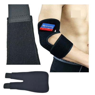 ELLENBOGEN Stützhülse Bandage Tenis Kompression Gym Arthritis Schmerzen Arm Bandage Wickel