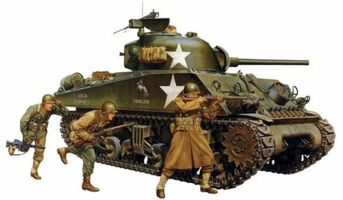 Tamiya 35250 1:35 M4A3 Sherman Tank Model Kit