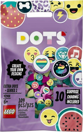 LEGO 41908 Puntos Extra Dots Set Serie 1 con 10 Dijes Sorpresa Nuevo - Imagen 3 de 4