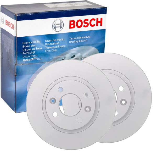 2X Bosch Bremsscheiben Ø259Mm Vorne Passend FÜR Dacia Logan Sandero Lada Largus-image