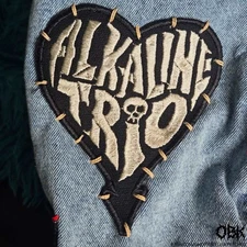 Alkaline Trio ~ High Quality Embroidery, Durable Weatherproof Canvas Patch