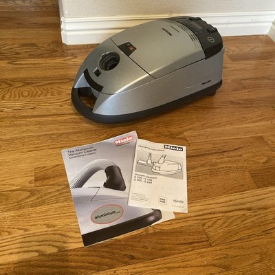 Miele S548 Aluminium Canister Vacuum With Manuals Only Tested!