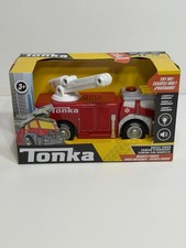 Tonka Mighty Force Fire Truck Lights  Sounds Water Nozzle NIB Ages 3 