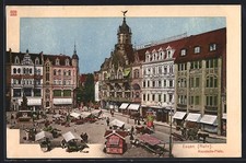 Essen/Ruhr, Kopstadt Square, postcard