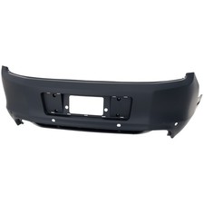 Bumper Cover For 2013-2014 Ford Mustang Base Gt With Sensor Holes Rear Primed