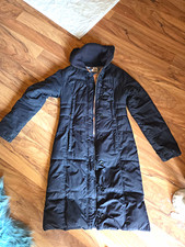 Hilfiger Denim Damen Steppmantel lang Schwarz...