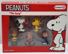Peanuts 5-er Set-The Gang-Schleich-Snoopy,Charlie Brown,Linus,Woodstock,Lucy