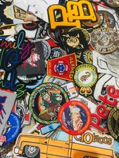 125 Random Embroidered Patches Bulk Lot Iron On Sew On Mixed Bundle