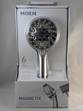 Moen Engage Magnetix Six-Function Handheld Shower Head 26100EP . New In Box.