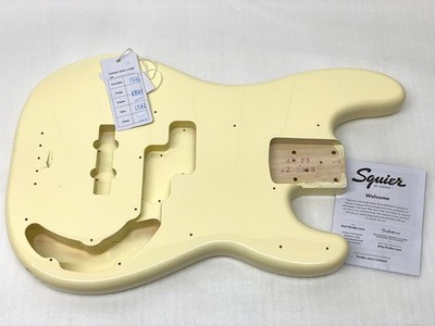 Genuine Fender Squier Affinity PJ BASS BODY Olympic White Precision Guitar