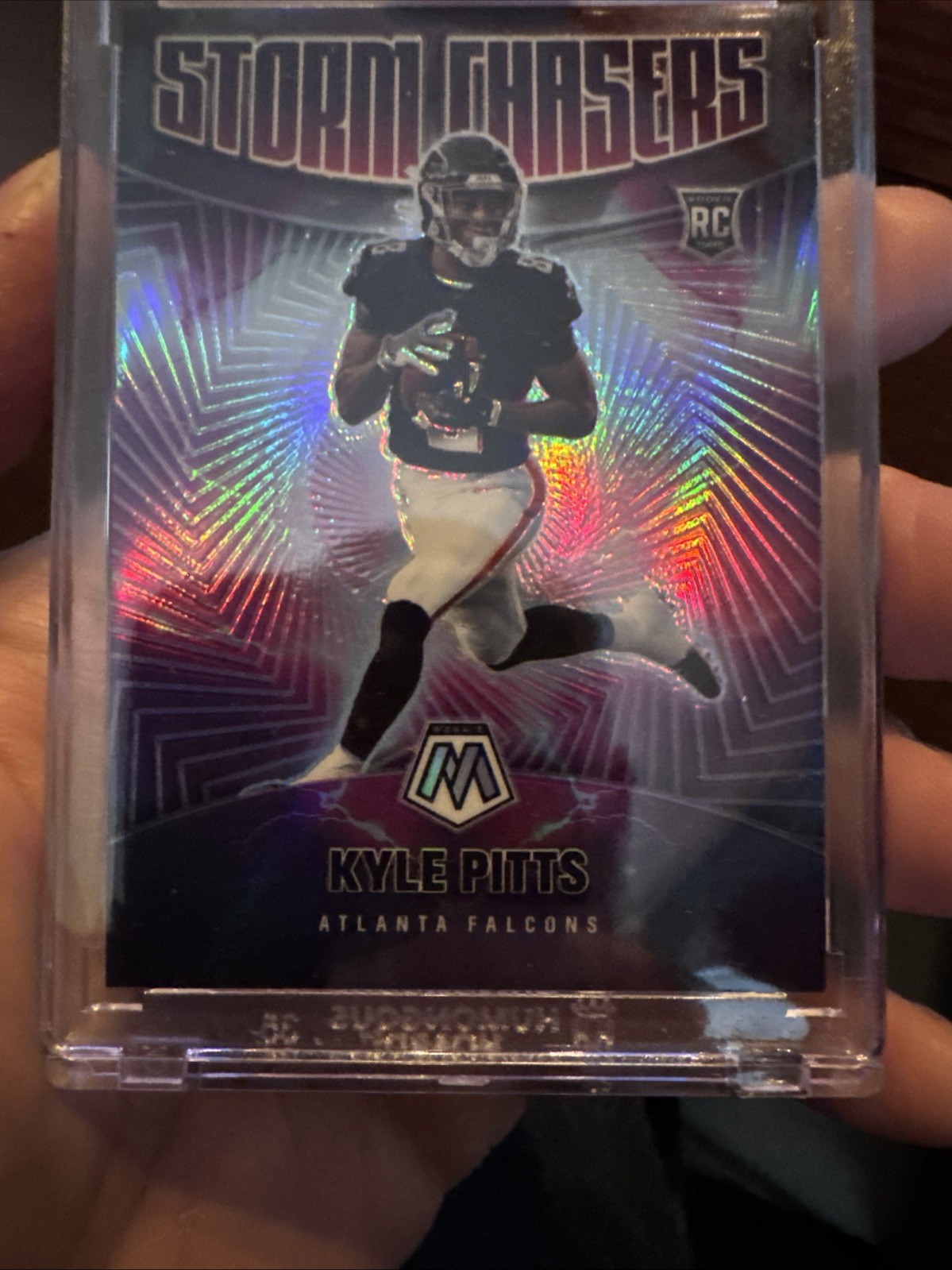 2021 Panini Mosaic - Storm Chasers Kyle Pitts #SC-19 (RC)