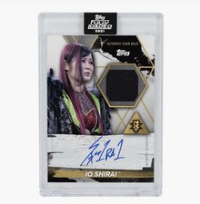 Iyo Sky Shirai topps fully loaded 2021 chair relic auto nxt rookie c-15 67/99 Rc