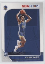 2019-20 Panini NBA Hoops Red Back Jordan Poole #223 Rookie RC