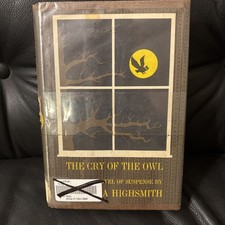 Patricia Highsmith / The Cry of the Owl 1st Edition 1962