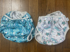 Lot of 2 - Baby Goal Reusable Eco-Friendly Adjustable Size Cloth Diaper Cover