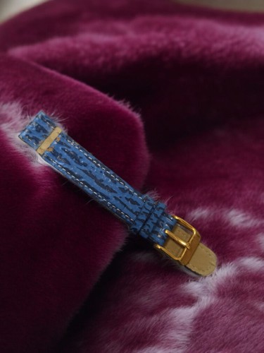 Altes Uhrenarmband Echtleder, Vintage Retro Accessoire gebraucht »