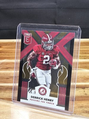  DERRICK HENRY & ROOKIE CARD LAMAR JACKSON RC LOUISVILLE 2018 Elite TITANS TORCH