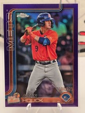 2025 Pro Debut Colin Houck Purple Foil /125 New York Mets