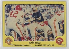 1978 Fleer Team Action Bart Starr Johnny Robinson #57 HOF 10pr