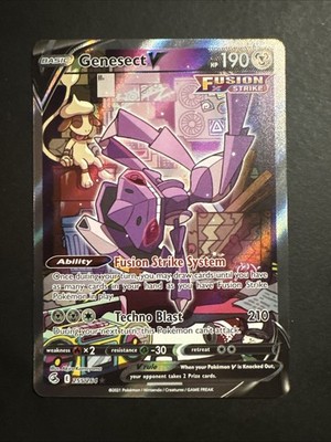 Genesect V (Alternate Full Art) 255/264 Swsh08: Fusion Strike Holo