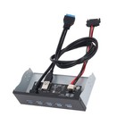 Front Panel USB Hub 5xUSB3.2 GEN1 19 Pin 5.25 Inch Optical Drive Front Panel Fo