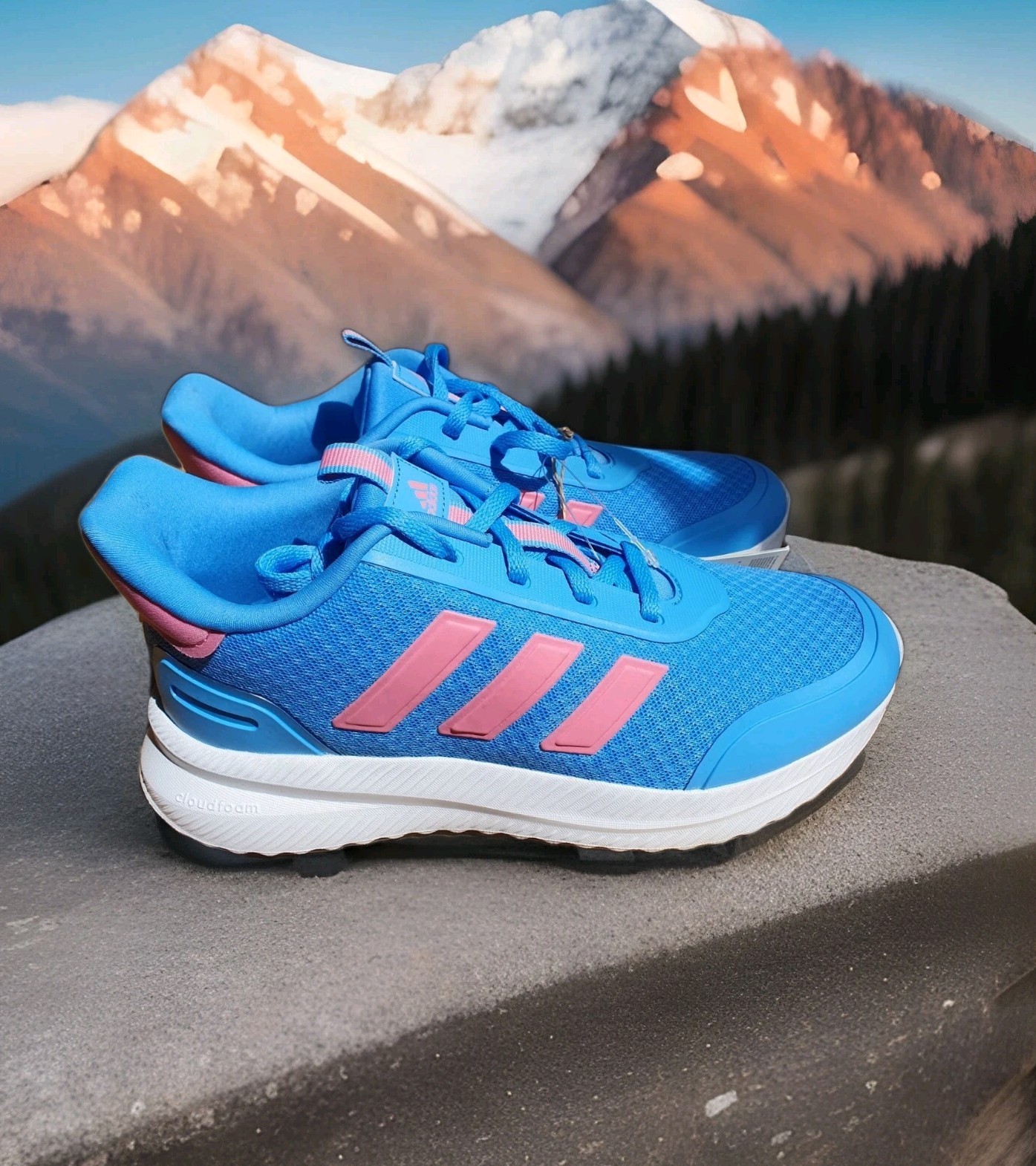 NUOVO Adidas X_PLRPATH K taglia 36 2/3 scarpe sportive da donna scarpa da allenamento blu IE8466
