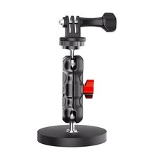 New Black Magnetic Suction Cup Mount Accessories For DJI Osmo Action Camera